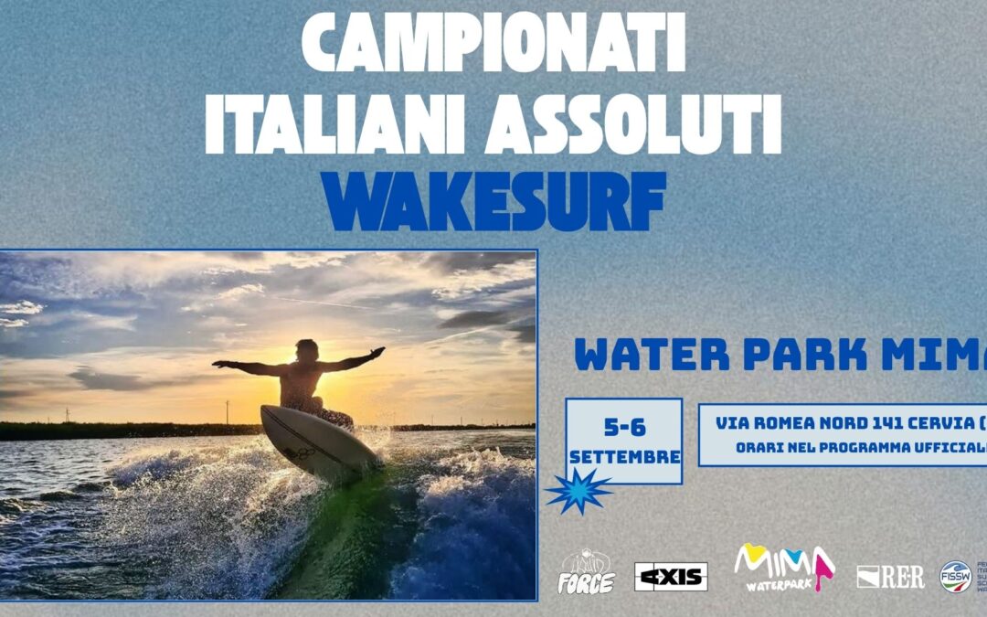 Campionati Italiani Assoluti di Wakesurf